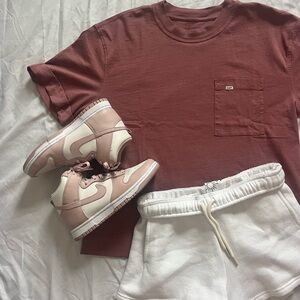 Pink oxford Dunk High